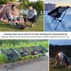 Outdoor Travel Folding Chair Camping Fishing Chair Longue Chair for Relaxing Tourist Beach Chaise Foldable Leisure Travel Furniture Picnic BBQ Garden