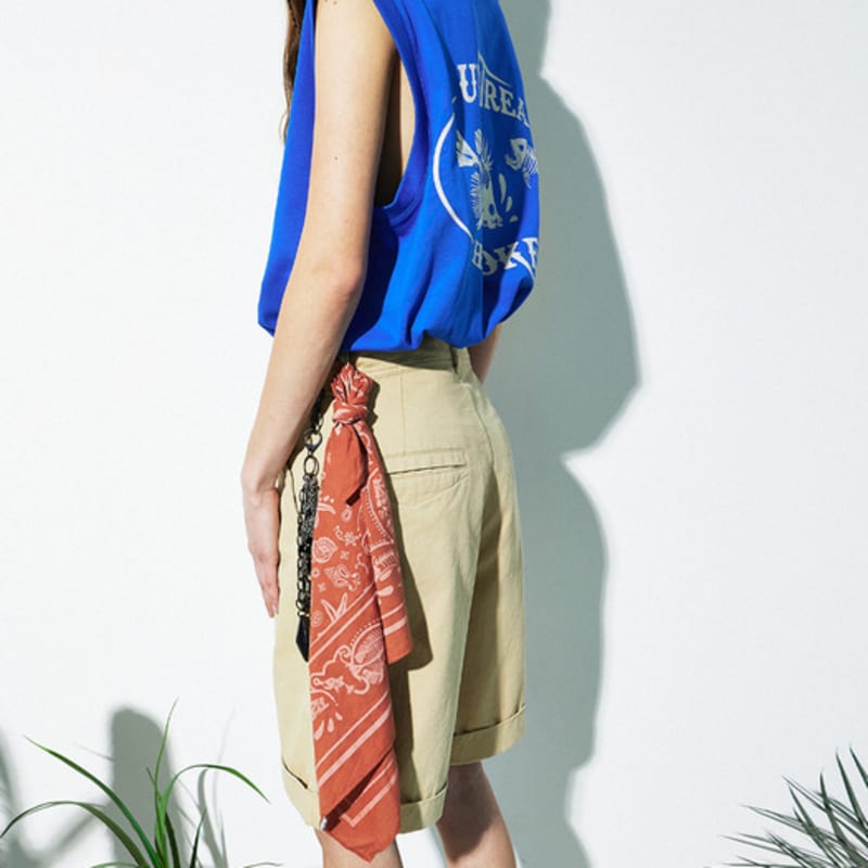 MAGOODGAN Paisley 9202 Brown Cotton Bandana