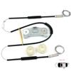 EWR309 Window Regulator Repair Kit Rear Left Door for BMW 5 Series E39 1996-03/1999 4/5 Door Pre-Facelift 51358159835