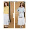 Coolhut French Style A-Line Casual Atmosphere Loose and Versatile High-Waisted Large Hem 2025 Summer Skirt Cake Skirt