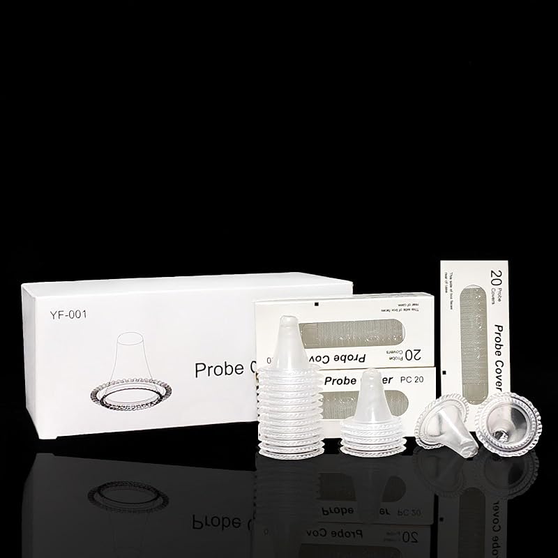 Disposable Ear Thermometer Probe Covers - 1000pcs Upgraded Version Thermometers Lens Filters Refill Caps for All Braun Thermometer Digital