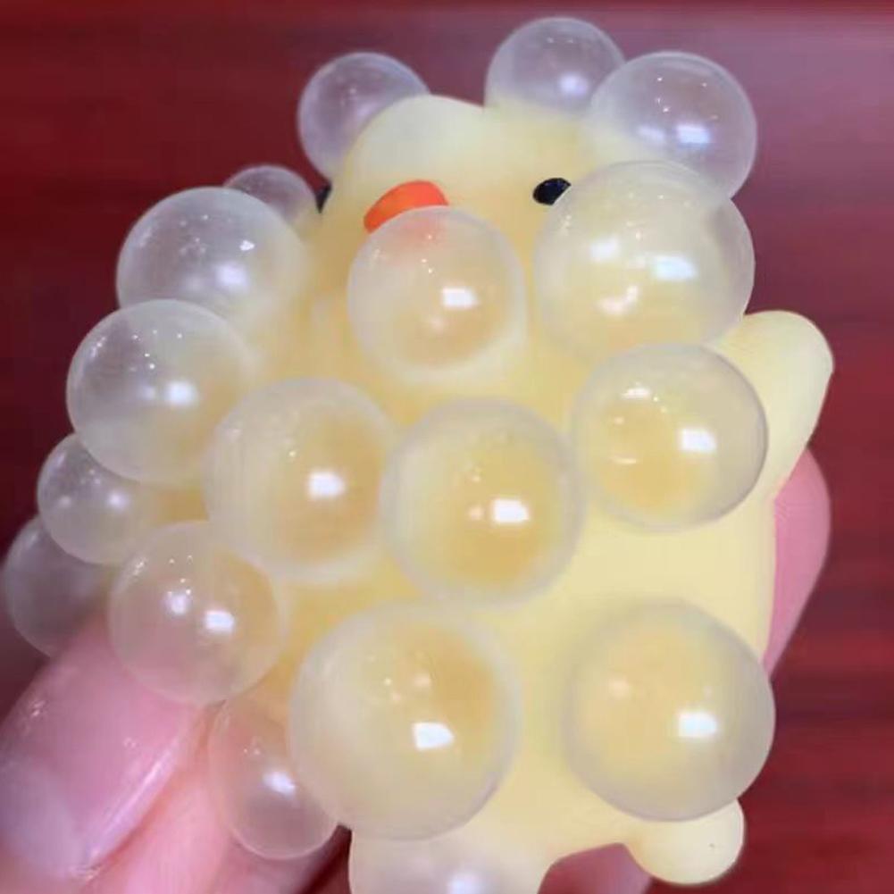 Chick Toy Slow Rebound Soft TPR Stress Anxiety Animal Relief Chicken Portable Adults Ye Z6Z1