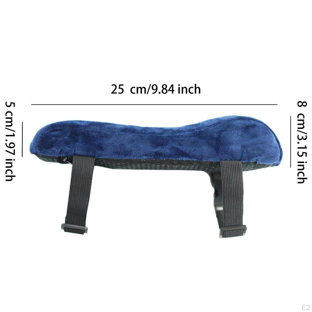 Office Chair Armrest Pad,Chair Arm Cover Thick Elbow Cushion with Memory Foam for