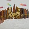 Ручная работа, натуральный хрусталь, диадема-ободок для невесты и вечеринок - Дизайн 'Луна', европейский и американский стиль