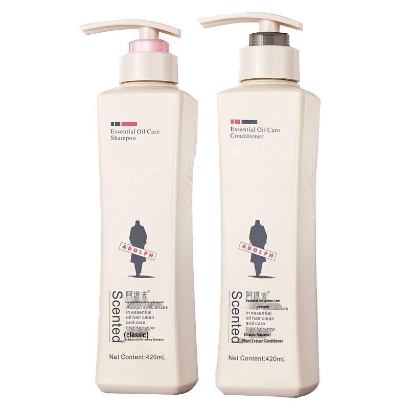 Adolph Clarifying Shampoo & Conditioner Set 420ml+420ml