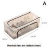Pvc Shoes Storage Bag Dustproof Waterproof Transparent Clothes Storage Box Under The Bed Large Capacity Shoes Storage Rack
