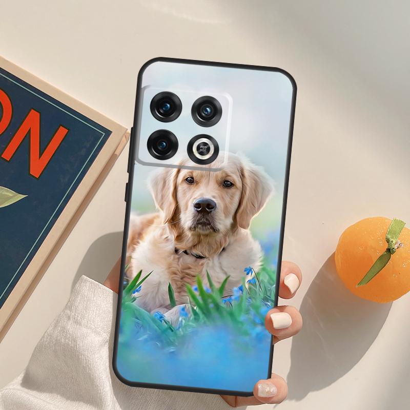 Golden Retriever Dog Case For OnePlus 11 10 9 8 Pro 8T 9R 10T 9RT Ace Nord 2 2T CE N10 N100 N20 N200 Back Cover