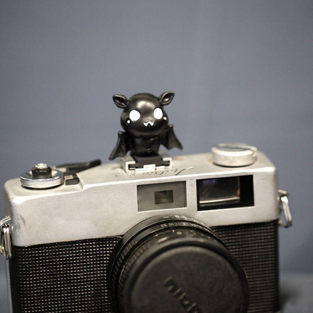 Стильный чехол для фонарика DSLR с 3D-мультяшным изображением дьявола, аксессуары для камеры, чехол для горячего башмака для камеры