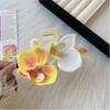 Ponytail Holder Shark Clip Butterfly Orchid Headwear New Barrette  Women