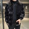Fur Coat Mink Skin Coat Artificial Mink Men's Winter Gold Mink Velvet Coat