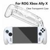 Прозрачный чехол для игровой консоли ROG Xbox Ally X, противоскользящий, противоударный, влагозащищенный, прозрачная защитная накладка, задняя крышка, аксессуар