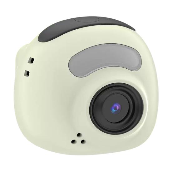 Мини цифровая камера 1080P видеорегистратор высокого разрешения портативная крошечная камера с картой 256 ГБ и экраном 1,7" для путешествий, влогов, ночной съемки