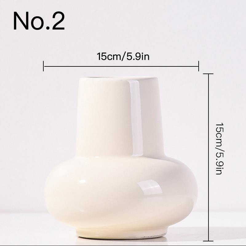 Простая керамическая ваза, гидропонная ваза, цветочная композиция, домашний декор, настольный орнамент, украшение сада