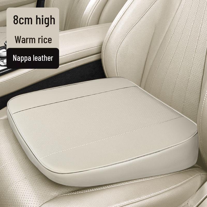 Наклонная подушка-бустер для автокресла для основного водителя - Дышащая, Нескользящая силиконовая конструкция для мужчин и женщин