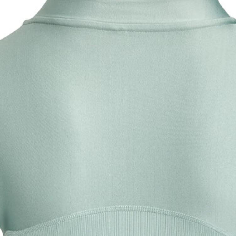 Under Armour HeatGear Логотип Удобная Мягкая Футболка с Коротким Рукавом Женские топы Лаймово-зеленый 1388692-348