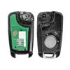 Флип-брелок для ключей с 2 ​​кнопками, пластиковый чехол для ключа 433 МГц ID46, чип для Opel Vauxhall Astra J Insignia Zafira C Mokka