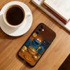 Cute Cartoon C-Cookie Monster Phone Case For Samsung Galaxy A73,A72,A71,A70,A53,A52,A51,Soft Silicone Black Cover