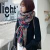 Women's Autumn/Winter Thickened Warm Versatile Houndstooth Japanese - Style Faux Cashmere Neck Warmer