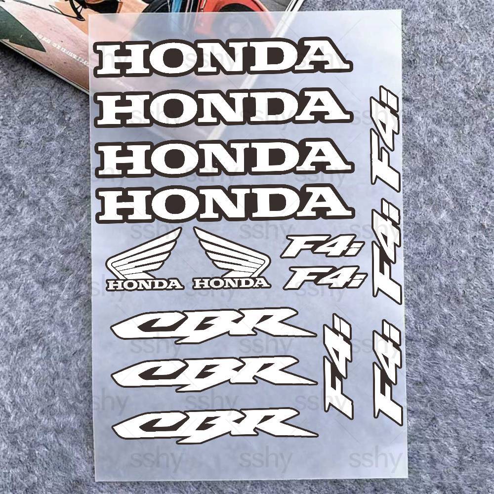 Для HONDA CBR F4i 18 цветов Светоотражающие наклейки на мотоцикл Водонепроницаемые декали для шлема, скутера, топливного бака, ящика для инструментов, гоночные TO0