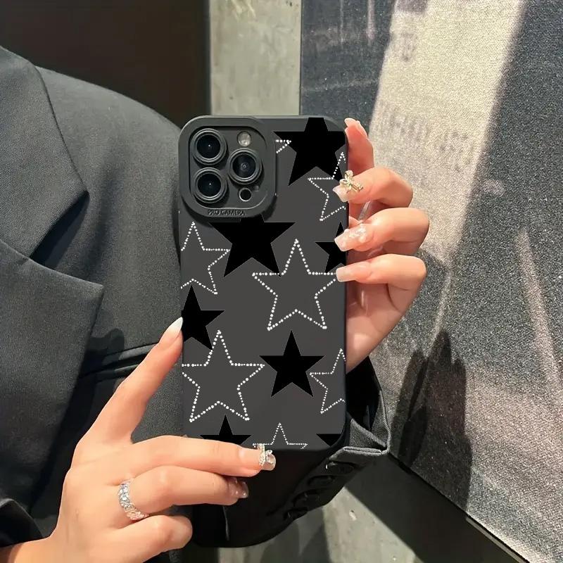 Five-pointed Star Protective Phone Case For Samsung Galaxy S23 S22 S21 S20 Ultra Plus FE A14 A34 A54 A13 A33 A53 A32 A52s Cover