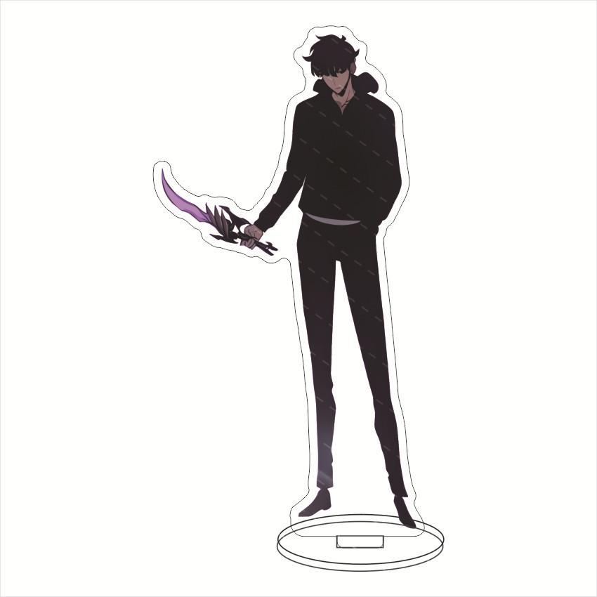 Аниме Solo Leveling Корейские Периферийные Устройства Полная Акриловая Стенд-Фигурка Коллекционные Настольные Украшения Креативный Подарок на День Рождения Для Друзей