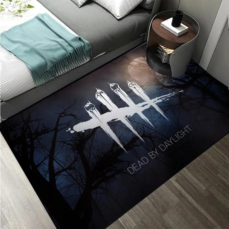 D-Dead by Daylight Хоррор на выживание Игра на побег Большие ковровые покрытия Ковер для дома Гостиной Спальни Коврик под диван