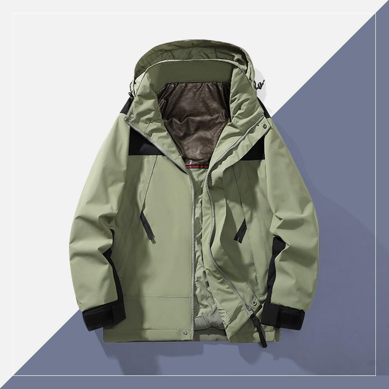 Новая уличная куртка мужская и женская съемная куртка осень и зима ветрозащитный альпинистский костюм