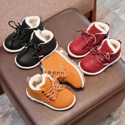 Водонепроницаемая детская зимняя обувь, зимние сапоги, детские резиновые плюшевые ботинки на плоской подошве, мягкие Bota Infantil