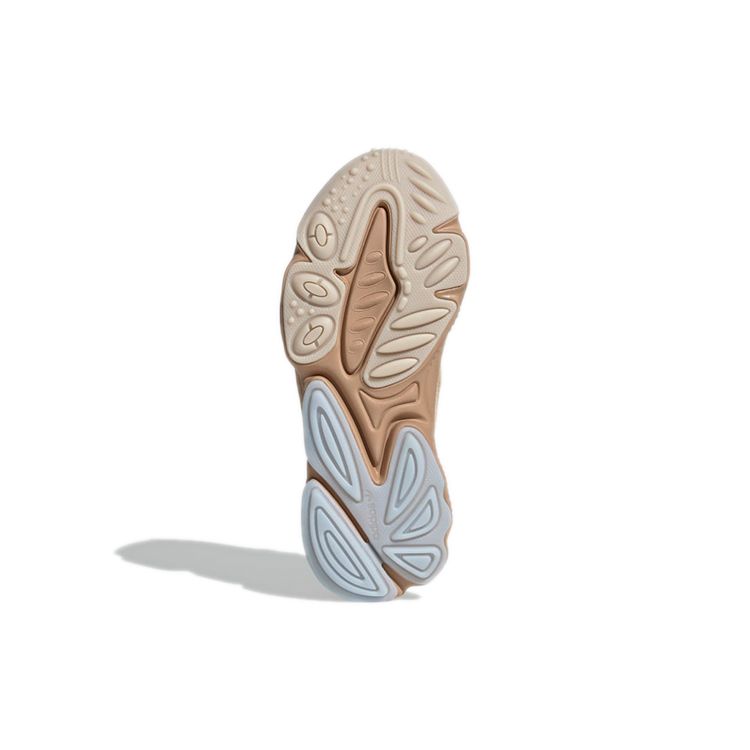 Adidas Originals Ozweego Удобные Нескользящие Прочные Низкие Повседневные Кроссовки Женские коричневые GY3543