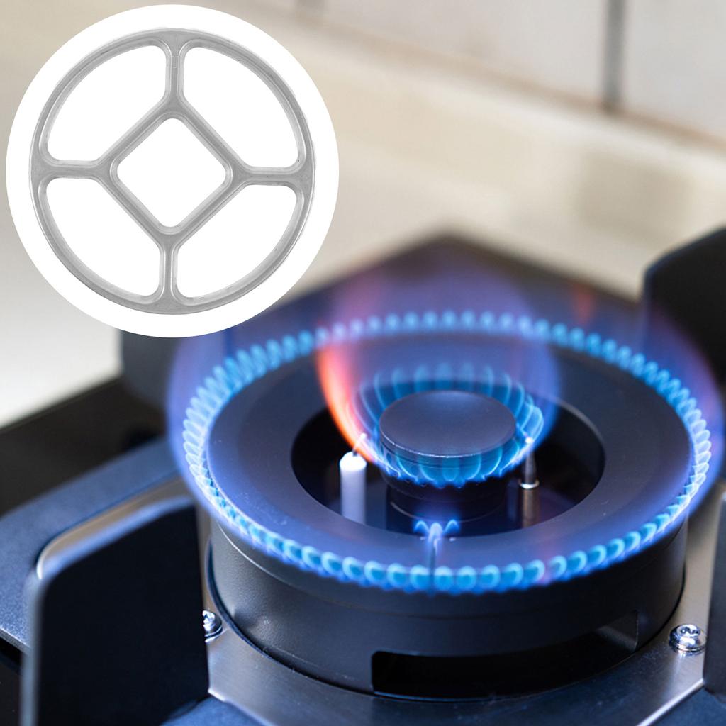 Auxiliary Support Small Pot Wok Steamer Rack Stand Gas Burner Utensils Stovetop Grill Ring Electric Alloy Stoves for Kitchens