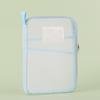 A4 Stationery Storage Bag Double-layer Mesh Zipper Bag Large Capacity Organizer Folders School Office Supplies Stationary Bag