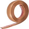 1pc 1m/2mX5cm Durable Carpet To Tile Floor Transition Strip Wear-resistant Self Adhesive Edging Trim Cuttable PVC Flat Button