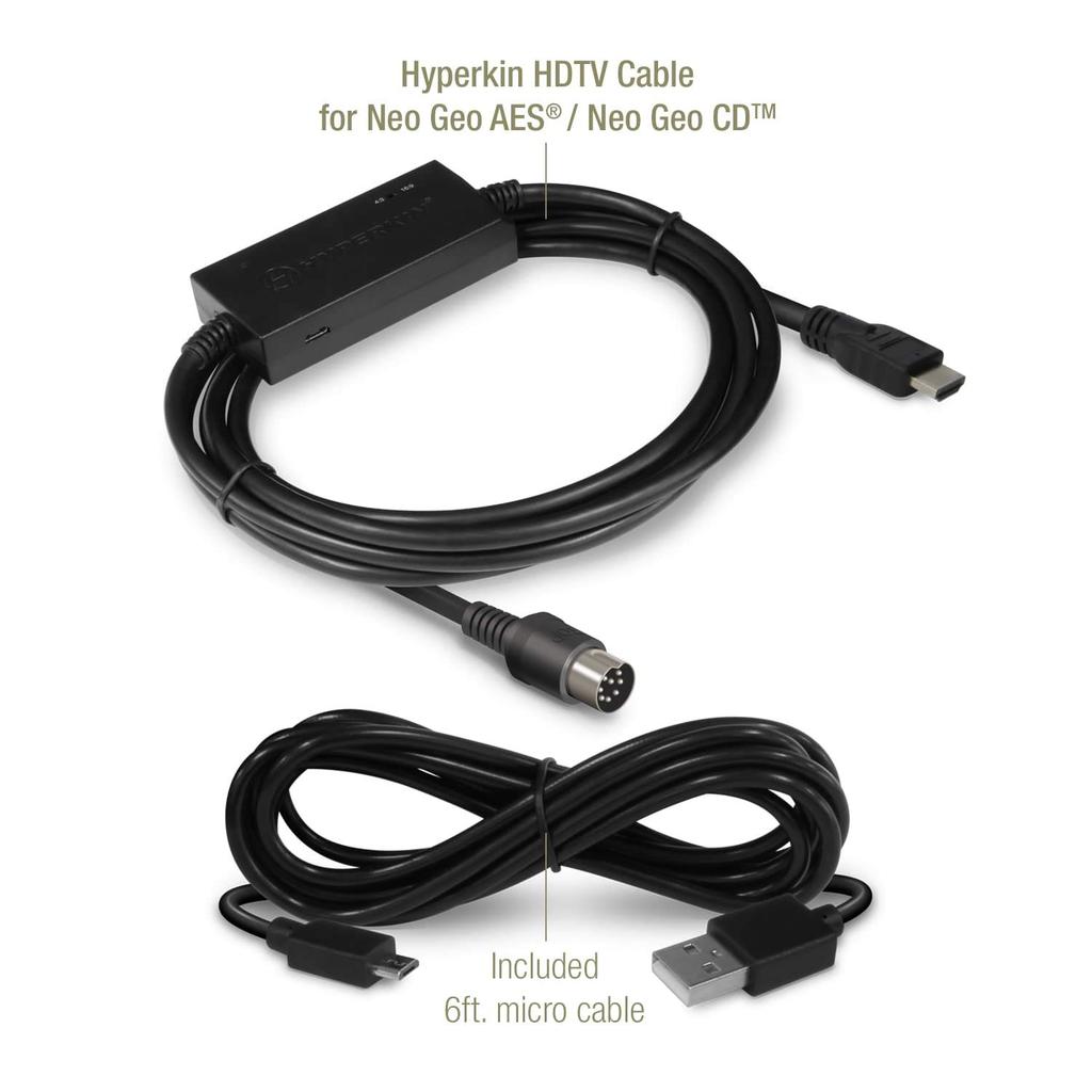 HYPERKIN Кабель HDTV для Neo Geo Neo Geo Конвертер AES® / CD™ (Кабель HDMI) [432317-1]