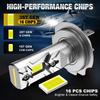 2 шт. H7 светодиодные лампы для фар Canbus Mini Kit 40 Вт 15000LM 6500K CSP для автомобильных фар белые 12 В автоматические диодные лампы H7 Turbo светодиодные противотуманные фары
