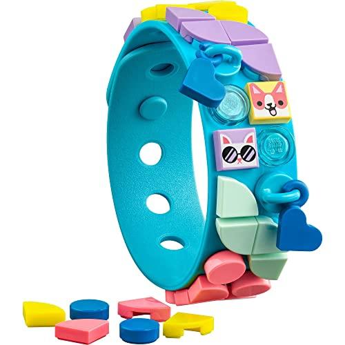 LEGO DOTS Браслет «Мой питомец» 41801, Игрушка, Конструктор, Подарок, Украшение, Поделка, Для мальчиков и девочек, Возраст 6+