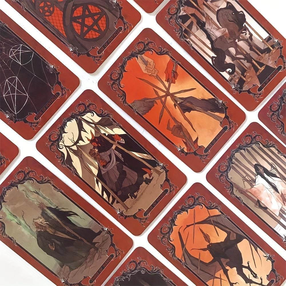 Карты Таро ужасов, английская забавная колода, настольные игры для гадания, судьбы, настольные игры, игровой подарок