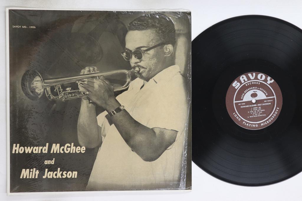 LP Record HOWARD MCGHEE, MILT JACKSON - Howard Mcghee Sextet With Milt Jack MG12026 SAVOY US Jazz Used