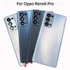 Новое заднее стекло для Oppo Reno6 Pro Snapdragon/Reno 6 Pro Plus Reno6 Pro + CPH2247, задняя крышка батарейного отсека, корпус задней двери
