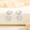Cross Star Ear Buckle Women's Fashion Light Luxury Temperament Versatile Earrings Gift Women