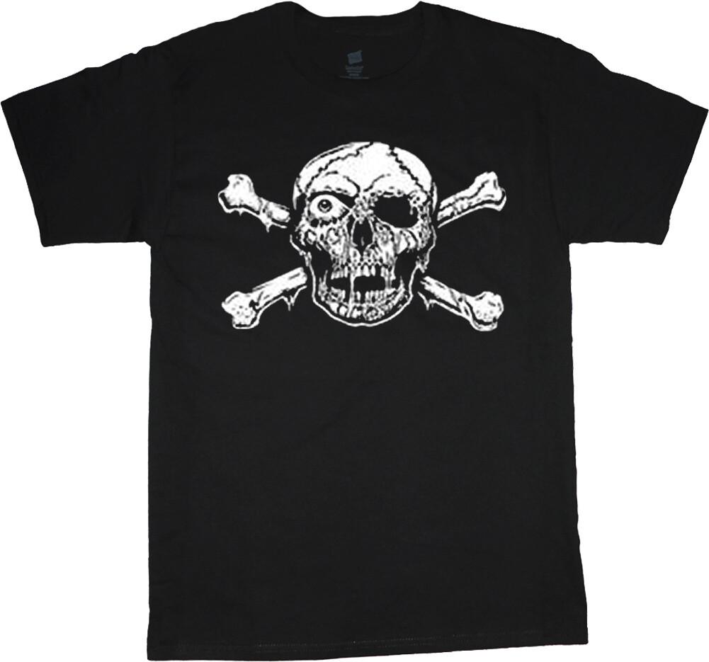Mens Pirate Shirt Skull Crossbones Mens Graphic Tee Clothing Apparel