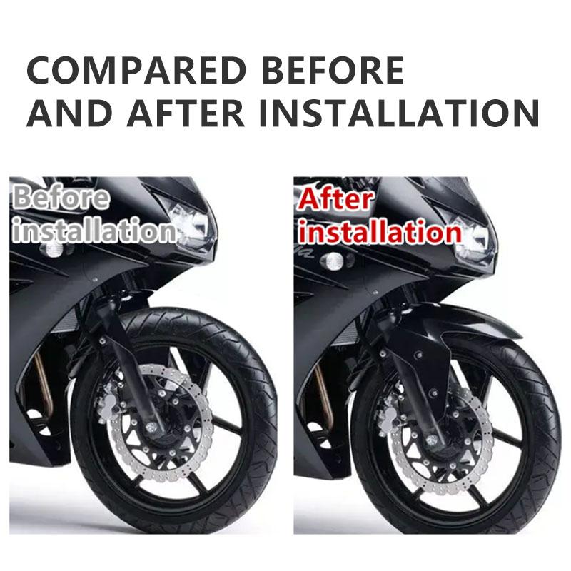 Для Kawasaki Ninja 250 EX250 2008-2012 крыло переднее крыло для Kawasaki Ninja250R шина брызговик брызговик