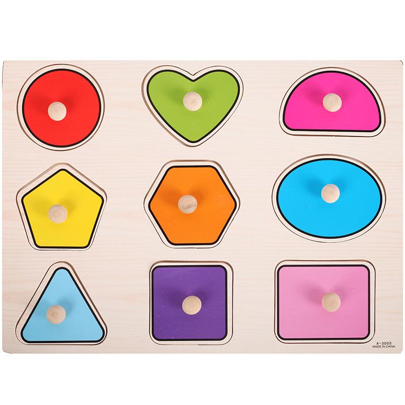 Wooden Dinosaur & Traffic Puzzle Board: Cognitive & Early Education Toy for Kids