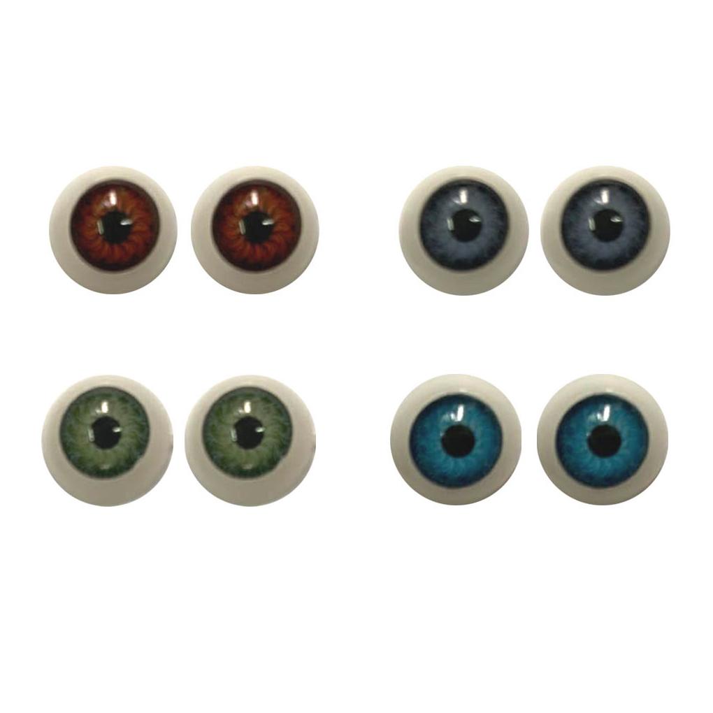 12 мм глазное яблоко DIY Crafting Полукруглые глаза Куклы Мягкие игрушки Глазные яблоки Ручной трюк Аксессуар Crafter Repair