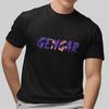 Футболка Gengar Крутая графическая футболка Дизайн монстра призрачного типа Унисекс Повседневный топ Подарок