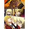 Cartoon Anime Painting Picture Jabami Yumeko Kakegurui Posters High Quality White Coated Poster Kids Room Home Wall Art Decor