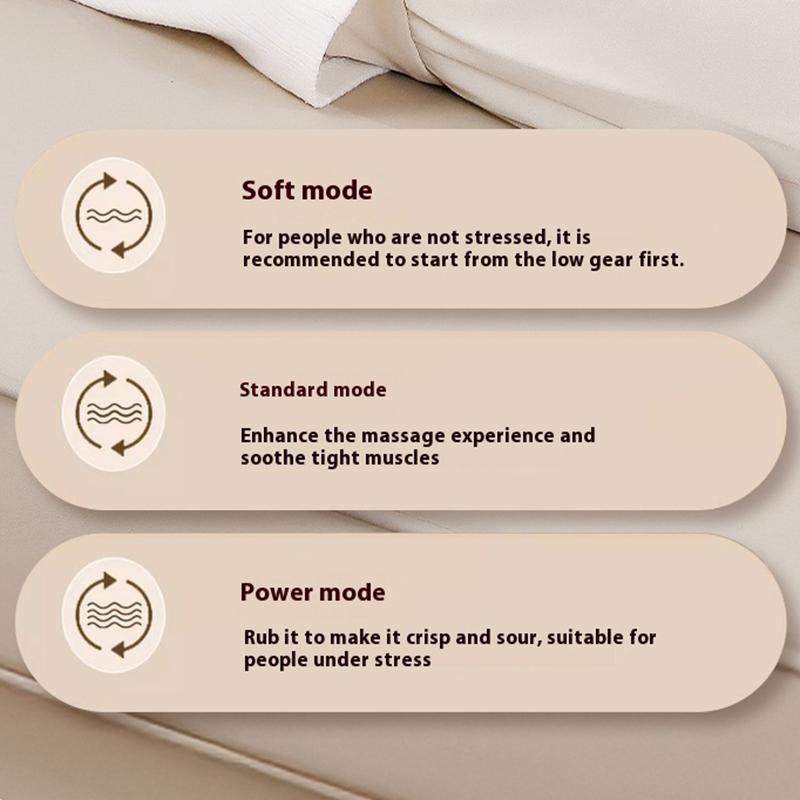 Массажер для шеи и спины с разминающим горячим компрессом, массажер для всего тела для шеи, спины, талии, ног, снятия мышечной боли