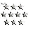 Star Design Fridge Magnet 10Pcs Vintage Love Heart Refrigerator Shape Decorative Kitchen Memo Notes Photo Holder for Home Office Magnetic
