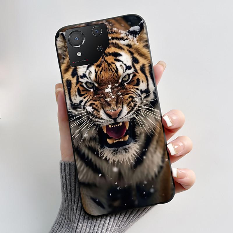 Чехол для Asus ROG Phone 8 Phone8 ROG8 Pro Чехол Роскошный Дракон Милый Крутой Мальчики Девочки Тонкий Черный Матовый Мягкий ТПУ Защитная Задняя Крышка