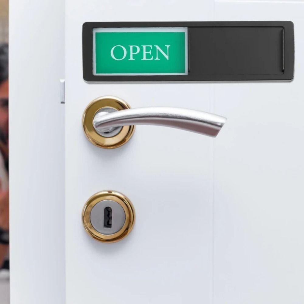 Знак-слайдер «СДЕЛАЙ САМ ЗАКРЫТО» Двусторонний знак «ОТКРЫТО ЗАКРЫТО» Широкое применение Знак приватности Туалет