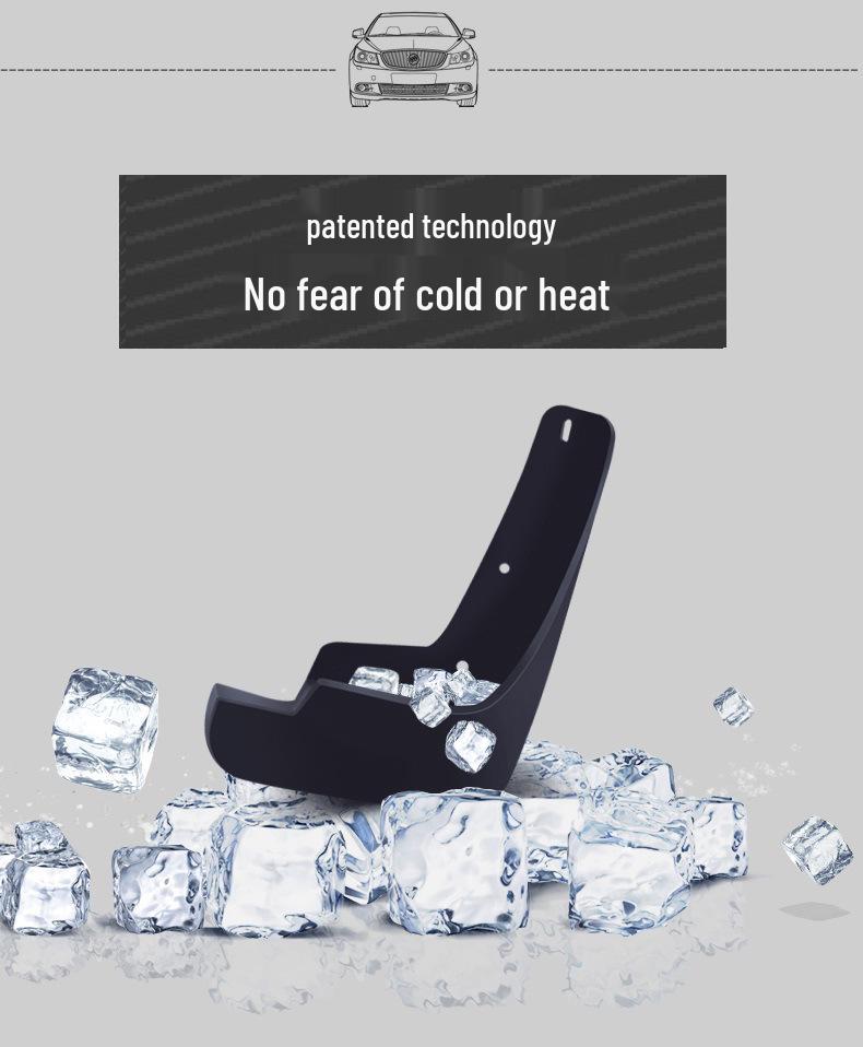 Mudguards for 2011-2015 Volkswagen Magotan/Passat B7 (Europe) with PP Soft Rubber.